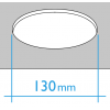 Downlight empotrar redondo 9W 